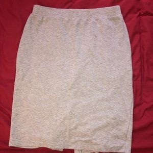 Grey skirt